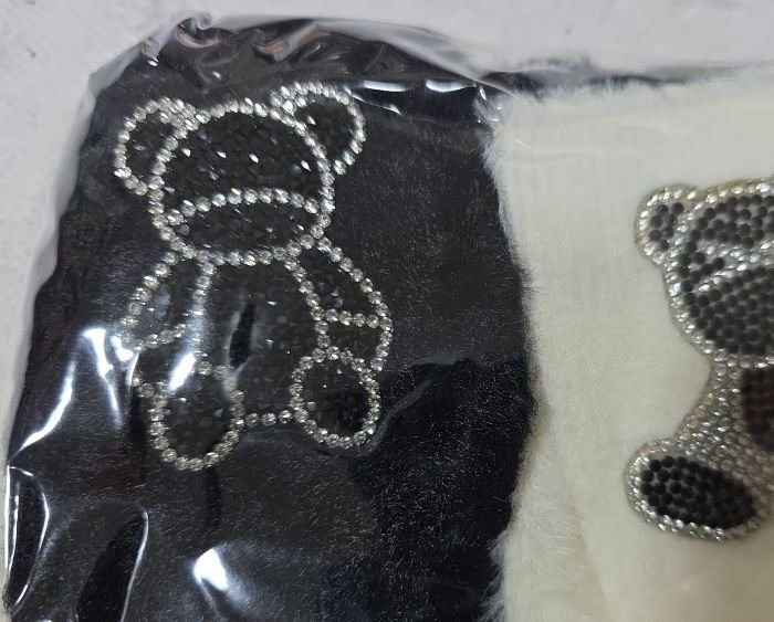 Шкарпетки "DMDBS" W-071 норка жіночі, р. 36-41 -асорті -(Чорні +молочні в рубчик +збоку під гумкою різні ведмедики з камінчиків) -уп. 10 шт