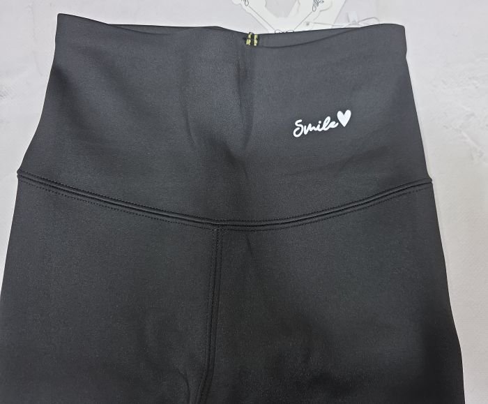 Лосини "ALIA" К-983 гладкі на збитому хутрі з коригуючою мембраною та тейпами +з широким поясом утяжкою та з підтяжкою живота та сідниць +з пуш-ап ефектом (Push-up), р. M-(40-42), L-(42-44), XL-(44-46), 2XL-(46-48), 3XL-(48-50) -(чорні) -уп. 1 шт