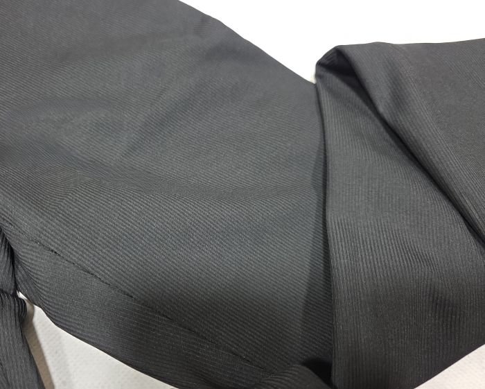 Лосини "Kenalin" W-18-1 кльош у дрібний рубчик на збитому плюшевому флісі з коригуючою мембраною та тейпами +з широким поясом утяжкою +з підтяжкою живота та сідниць з пуш-ап ефектом (Push-up), р. L/XL-(46-50), 2XL/3XL-(48-52) -(чорні)