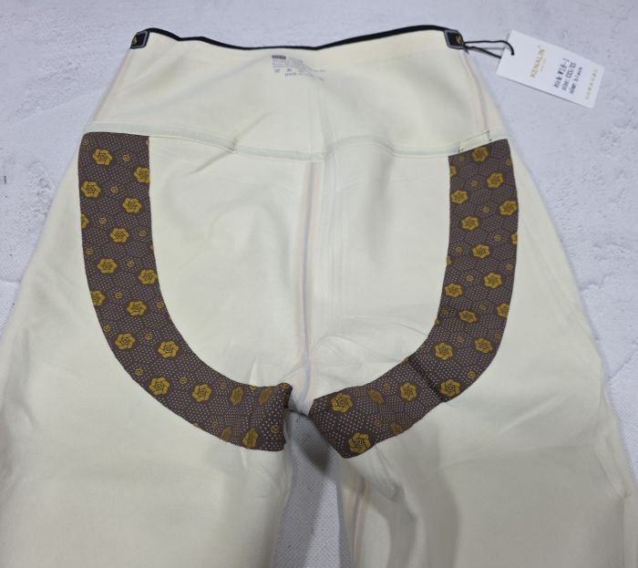 Лосини "Kenalin" W-18-1 кльош у дрібний рубчик на збитому плюшевому флісі з коригуючою мембраною та тейпами +з широким поясом утяжкою +з підтяжкою живота та сідниць з пуш-ап ефектом (Push-up), р. L/XL-(46-50), 2XL/3XL-(48-52) -(чорні)