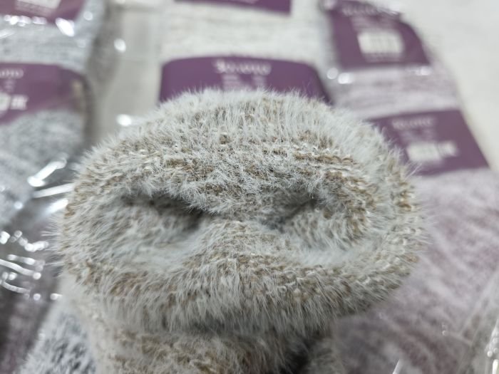 Шкарпетки "Золото" С-552 норка +шерсть на махровій основі жіночі, р. 37-41 асорті -(меланжеві -в'язані -жін.) -уп. 12 шт