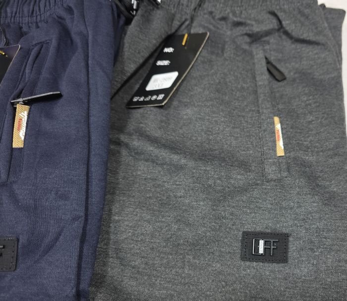 Спортивні штани "Black Cyclone" WK-2809 чоловічі трикотажні (без манжету), р. M, L, XL, 2XL, 3XL -ростовка 5 шт