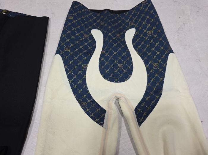 Лосини "Золото" А-9027-1-Р у дрібний рубчик на збитому плюшевому флісі з коригуючою мембраною та тейпами +з широким поясом утяжкою +з підтяжкою живота та сідниць з пуш-ап ефектом (Push-up) р. XXS/XS-(42-46), S/M-(44-48), L/XL-(46-50), 2XL3XL-(48-52) -(чорні)