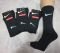 Шкарпетки "Спорт значок" ЗУ-60-601 стрейч універсальні, р. 36-41 -(Чорні -теніс високі -універс) -уп. 12 шт