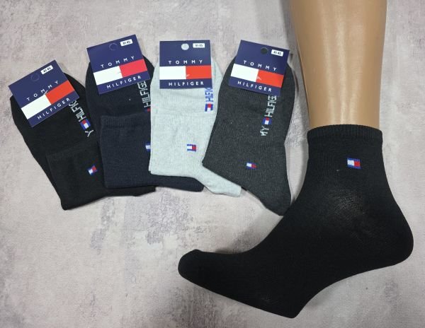 Шкарпетки "Спорт значок" ЗС-102-22 стрейч чоловічі, р. 41-45 -(асорті -середні) -уп. 12 шт