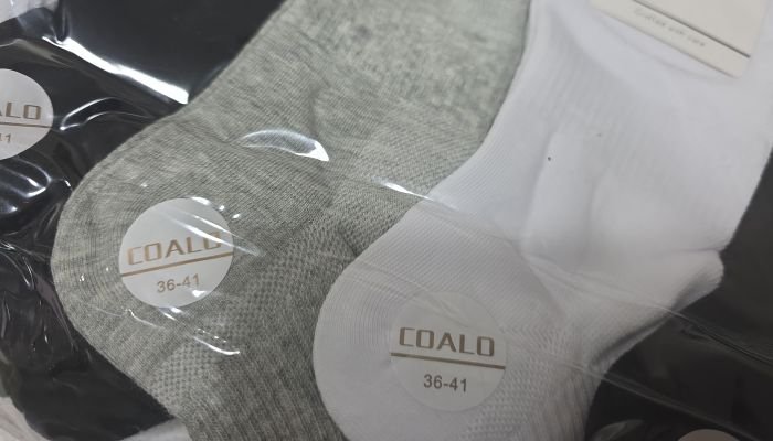 Шкарпетки "Coalo" ВY-7200 сітка/cotton жіночі, р. 36-41 -(Сіточка -асорті /укорочені +з широкою гумкою в рубчик +посередині резинка фіксатор) -уп. 10 шт