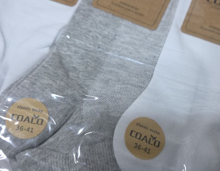 Шкарпетки "COALO" BХ-695-5 сітка жіночі ароматизовані, р. 36-41 -(Сіточка -асорті короткі) - уп. 10 шт