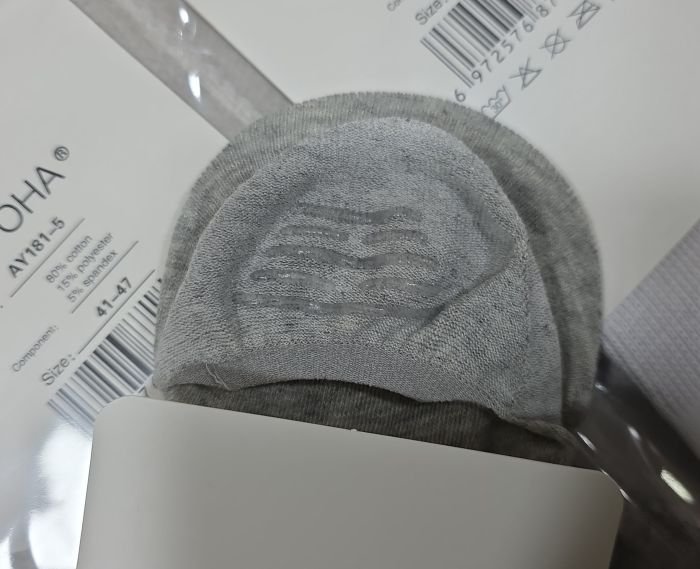 Шкарпетки-сліди "Корона" А-181-5 стрейч/ cotton чоловічі із силіконом на п'яті, р. 41-47 -(Сліди /асорті -чол.) -уп. 10 шт