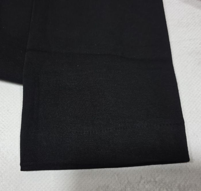 Лосини "Корона" KW-2033-2 /2XL-5XL гладкі з еластичного бавовняного трикотажу, з підтягуючим ефектом +на додатковій плоскій резинці написи, р. 46-50 -(чорні)