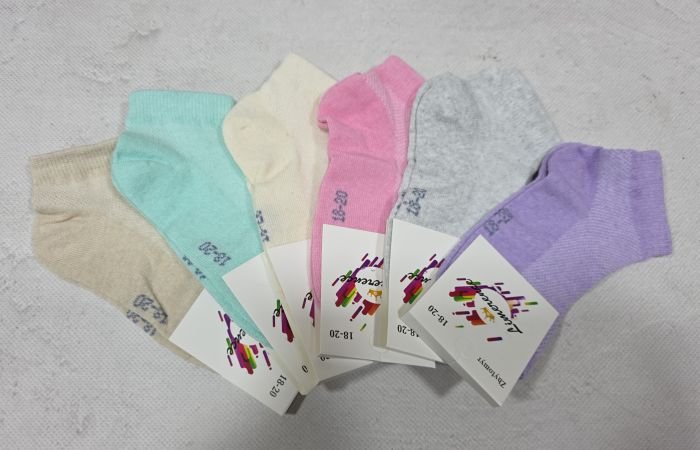 Шкарпетки Житомир "LIMERENCE" 00-14 сітка дитячі на розмір за довжиною стопи: р. 14-16, 18-20, 20-22  см -асорті -(дівчинка -сіточка -однотонні) -уп . 12 шт