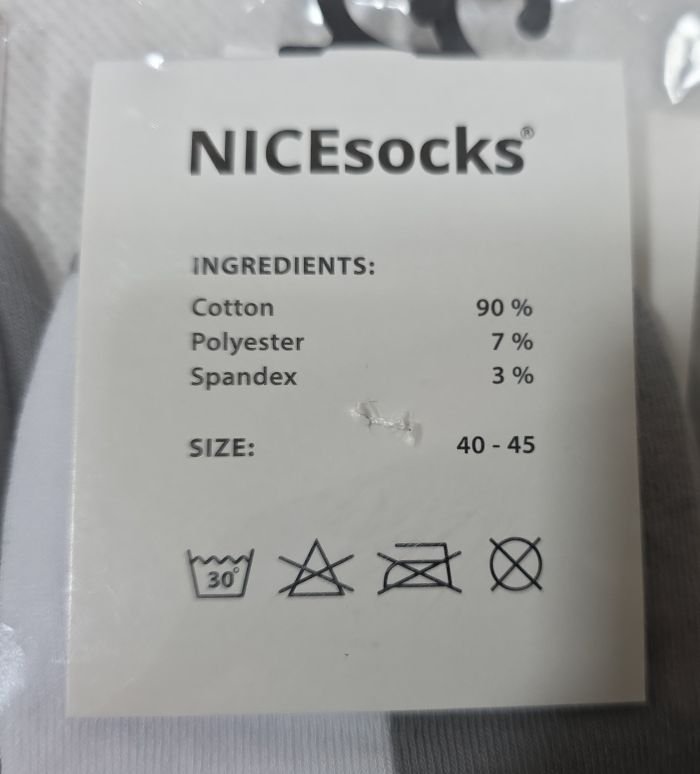 Шкарпетки "Nice" ALM-407 стрейч-cotton чоловічі, р. 40-45 -(Укорочені з бавовни +із сірим низом та білим верхом +гумка в рубчик -чол.) -уп. 10 шт