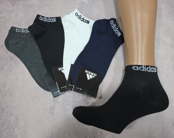 Шкарпетки "Спорт значок" ЗК-101-10 стрейч чоловічі, р. 41-45 -(асорті -короткі) -уп. 12 шт