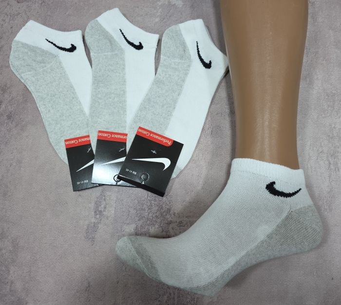 Шкарпетки "Спорт значок" ЗК-101-12 стрейч чоловічі, р. 41-45 -(асорті -короткі) -уп. 12 шт