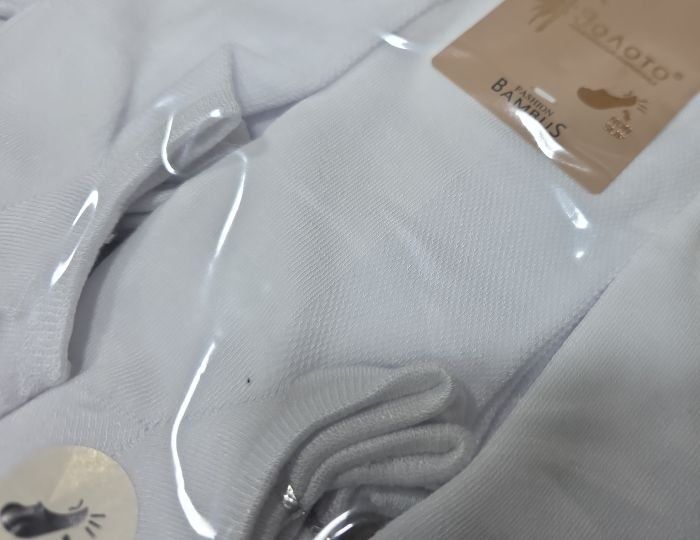 Шкарпетки "Золото" Y-141-4 сітка із силіконом на п'яті жіночі ароматизовані, р. 36-41-(Сіточка /білі -ультракороткі) - уп. 10 шт