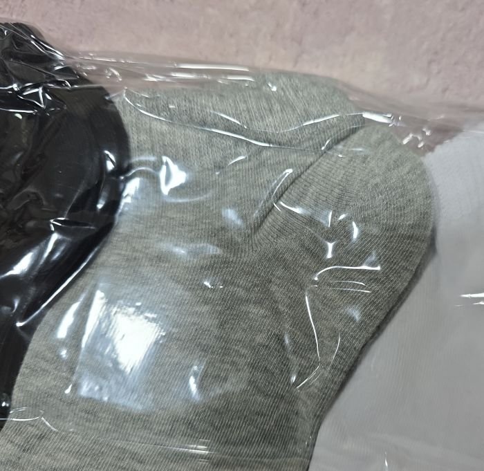 Шкарпетки "Cotton Carsu" LЕ-2001-3 стрейч /cotton чоловічі, р. 41-47 -асорті -(Короткі /однотонні -три кольори) -уп. 10 шт