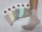 Шкарпетки Україна "FS /friendli socks" FS-828-80 стрейч жіночі, р. 23-25 -асорті -(Середні /однотонні +середня гумка в рубчик) -уп. 12 шт