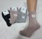 Шкарпетки "NiceSocks" 712-VED-6-ведмедик" трава-плюш жіночі, р. 36-40 -асорті -(чорні /кавові /білі +на середній гумці в рубчик маленька мордочка ведмедика) -уп. 6 шт