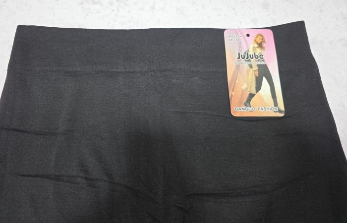 Лосини "JUJUBE" 822++ безшовні на байці, низ на манжеті р. 4XL/6XL-(48-52) -(чорні)