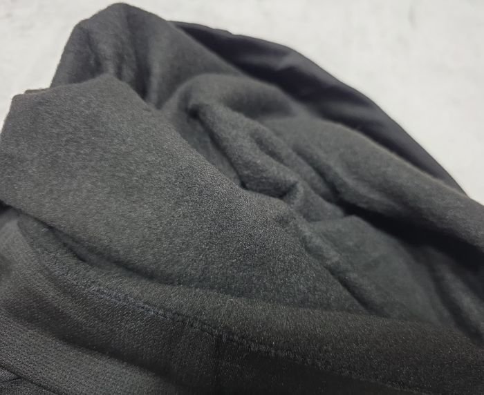 Лосини "JUJUBE" 822++ безшовні на байці, низ на манжеті р. 4XL/6XL-(48-52) -(чорні)
