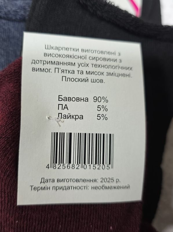 Шкарпетки Житомир "Преміум-MEDICAL LINE+" 6063 махрові жіночі "Без резинки" р. 36-40 -випадкове асорті -(Махра -б/р кольорові із закрученим верхом) -уп. 12 шт