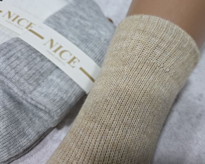 Шкарпетки "NICE A.M.L." 36-41-WOOL вовна жіночі, р. 36-41 -асорті -(Вовна/ високі -однотонні -жін.) -уп. 8 шт