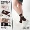 Шкарпетки "Корона /Fashion socks" BY-617-1 стрейч /cotton жін, р. 36-41 -асорті -(Кавовий мікс +на високій резинці в рубчик велике серце з написами) -уп. 10 шт.