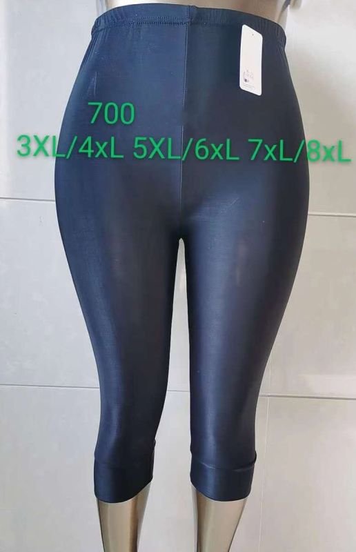 Бриджі "Kenalin" 700-О cotton +viscose, низ на широкому манжеті, р. 3XL/4XL-(50-54), 5XL/6XL-(52-56) -(чорні)