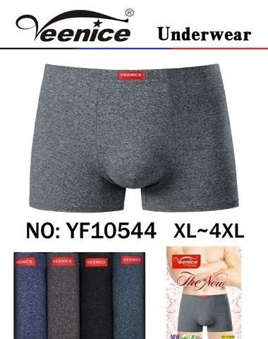 Боксери "VEENICE" 10544 cotton+bamboo р. Хl, 2XL, 3XL, 4XL -ростовка 8 шт