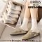 Шкарпетки "DMDBS" В-534 вовна лами жіночі, р. 36-41 -(Молочні в рельєфний рубчик) -уп. 10 шт