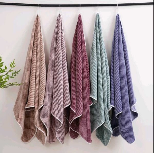 Рушник 80016-С кухонний мікрофібра-травка, р. 70*35 -уп. 10 шт -(Однотонний у смужку -кухня)