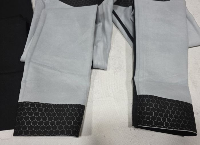 Лосини "Aolong" АL-3040 гладкі на плюшевому флісі з коригуючою мембраною та тейпами +з широким поясом утяжкою +з підтяжкою живота та сідниць з пуш-ап ефектом (Push-up), р. L-(44-48), XL-(46-50), 2XL-(48-52) -(чорні)