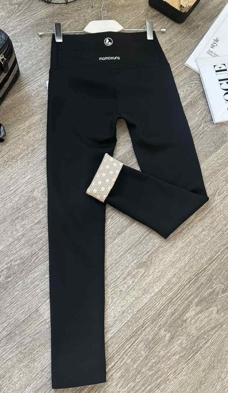 Лосини "Aolong" АL-3039 гладкі на збитому хутрі з коригуючою мембраною +з широким поясом утяжкою +з підтяжкою живота та сідниць з пуш-ап ефектом (Push-up), р. XL-(46-50), 2XL-(48-52) -(чорні)