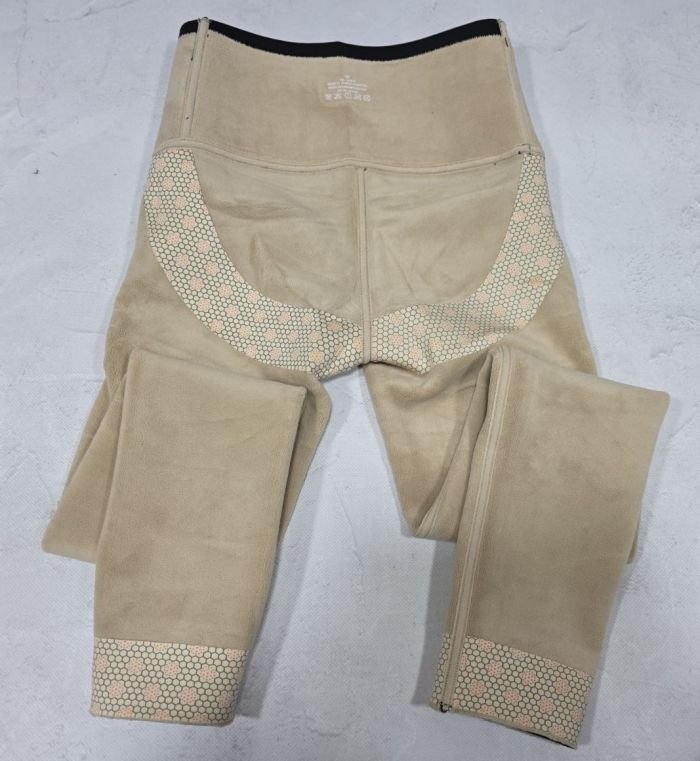 Лосини "Aolong" АL-3039 гладкі на збитому хутрі з коригуючою мембраною +з широким поясом утяжкою +з підтяжкою живота та сідниць з пуш-ап ефектом (Push-up), р. XL-(46-50), 2XL-(48-52) -(чорні)