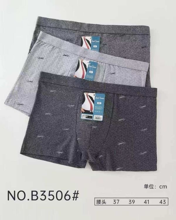 Боксери "Sweet Dream" 3506 cotton+bamboo р. 4Хl, 5XL, 6XL -уп. 12 шт