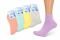 Шкарпетки Житомир "Master" 110-7 економ -стрейч жіночі, р. 23-25 -випадковий мікс -(економ -короткі -пастельне/світле асорті)
