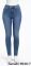 Джеггінси "KENALIN" 9540-7 джинси-стрейч, спереду і ззаду кишені, р. 26-(40-42) -(сині)