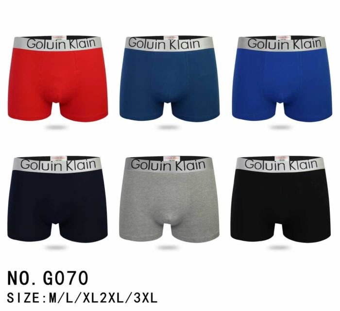 Боксери "GALVIN KLAIN" g070 бавовна р. XL, 2xl, 3xl, 4xl - уп. 12 шт-мікс