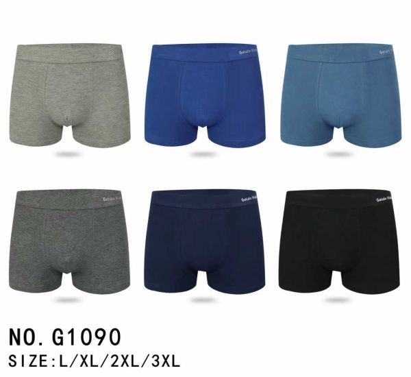 Боксери "GALVIN KLAIN" g1090 бавовна р. 2xl, 3xl, 4xl- уп. 12 шт-мікс