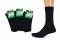 Шкарпетки Житомир "Мaster" 822 стрейч /cotton чоловічі "Теніс-високий борт" р. 25-27, 27-29 - (Чорні теніс +висока резинка в рубчик)