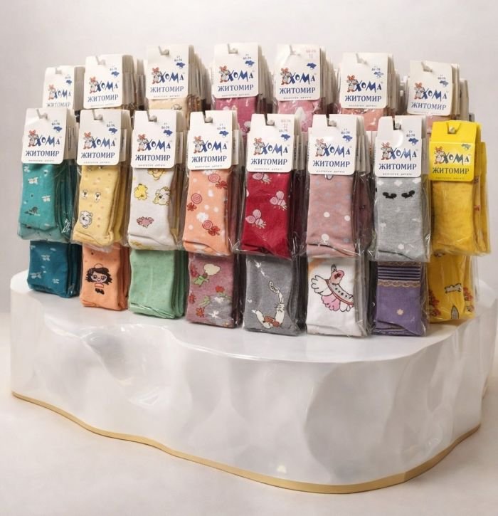 Колготки дитячі "Хома /Демі" Т-273-1 демісезонні, р. 12-(62-74) -(дівчинка -демі/колготки)