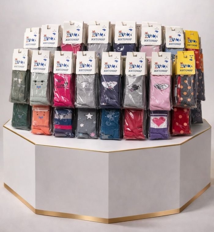 Колготки дитячі "Хома /Демі" Т-273-4 демісезонні, р. 16-(104-110) -(дівчинка -демі/колготки)