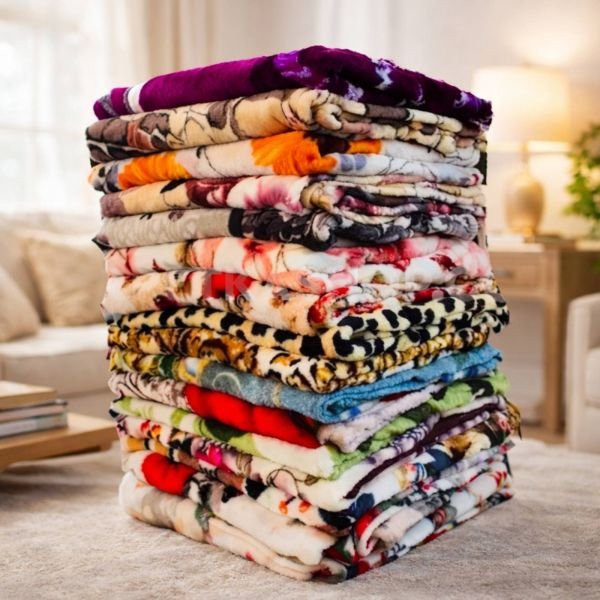 Плед /простирадло /покривало "Цукерка" 0111 -1,5 м (полуторка) +/-150*200 -мікрофібра-травка -мікс -(без вибору кольору)