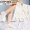 Шкарпетки "Корона" ВY-891-1 сітка жіночі, р. 37-41 -(сіточка/ короткі -молочні +мікс сітчастого візерунка) -уп. 10 шт