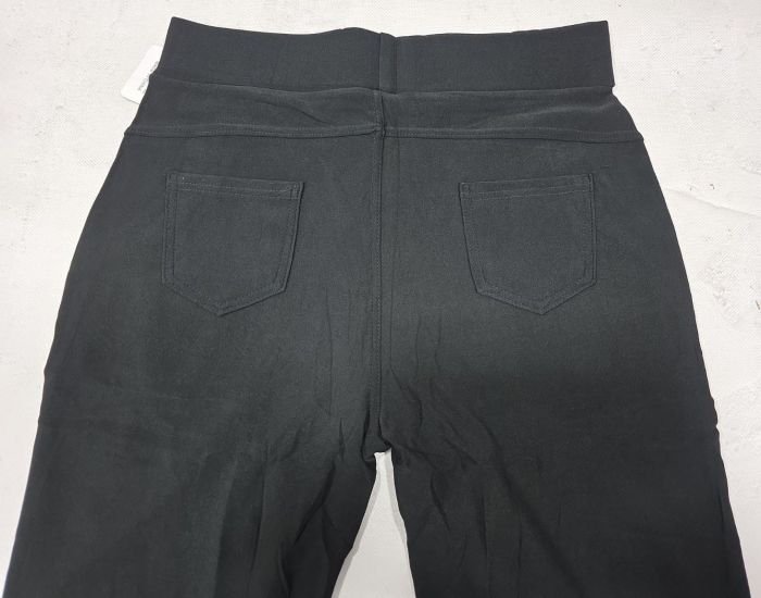 Лосини брючні "QIXIUYA" К-4203 спереду та ззаду кишені, р. 6XL-(48-50), 7XL-(50-52), 8XL-(52-54), 9XL-(54-56) -(Чорні)