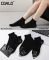 Шкарпетки "Coalo" AY-9100-2 стрейч/cotton чоловічі, р. 41-47 -чорні -(Укорочені +з широкою гумкою в рубчик +посередині резинка фіксатор) -уп. 10 шт