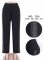 Лосини брючні "KIMBOW" 1216 спереду кишені +з боків широкі лампаси з камінчиків, р. 5XL-(50-52), 6XL-(52-54), 7XL-(54-56) -(чорні)