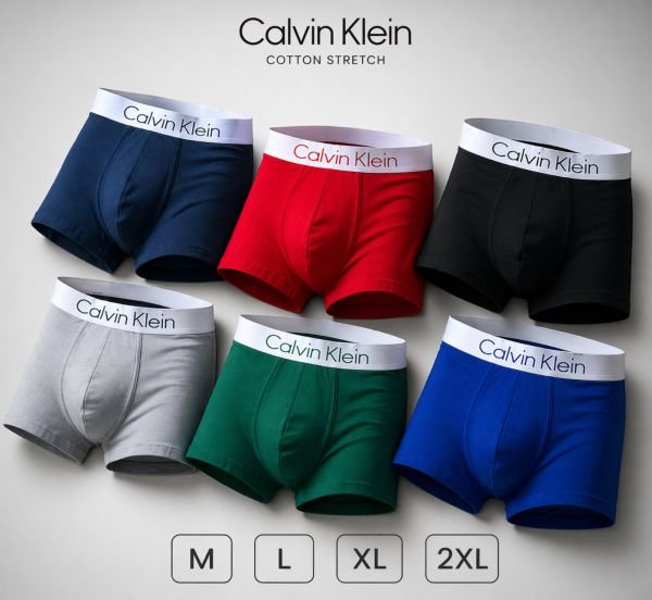 Боксери "Sport" Н-4420 cotton, р. M, L, XL, 2XL -випадковий мікс забарвлень -уп. 12 шт