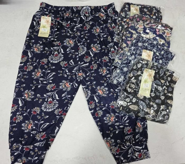 Бриджі-султанки "Fashion /Алія" 708-3 "холодок" з легкої шовковистої тканини +з боків кишені, низ на манжеті, р. L-5XL-(46-50) -(без вибору забарвлення!!!)