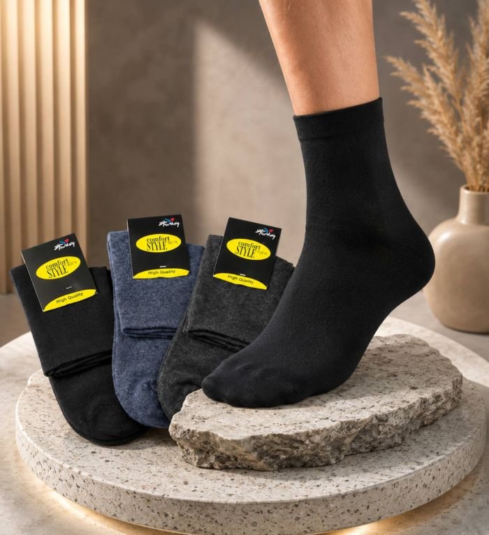 Шкарпетки Житомир "STYLE plus comfort" МР-005-04 стрейч-lycra чоловічі, р. 42-44 -(Середні /асорті -однотонні) -уп. 12 шт