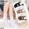 Шкарпетки "DMDBS" BJ-011 стрейч /cotton "з ослабленою гумкою +" жіночі, р. 36-41 -асорті -(Високі -однотонні в дрібні серця  із закрученим верхом) - уп. 10 шт
